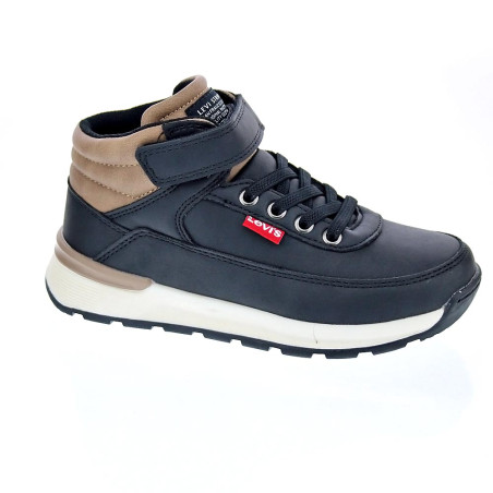 Zapatillas botas Levis zapatos Niño modelo Ascot Negro 