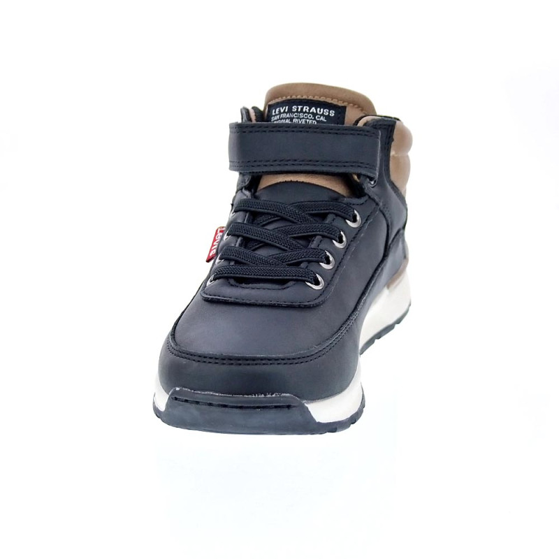 Zapatillas botas Levis zapatos Niño modelo Ascot Negro 