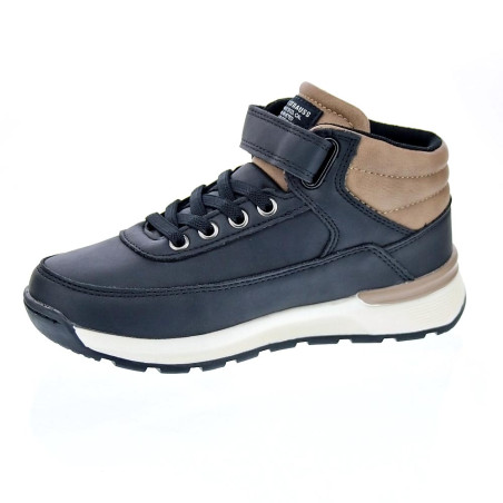 Zapatillas botas Levis zapatos Niño modelo Ascot Negro 