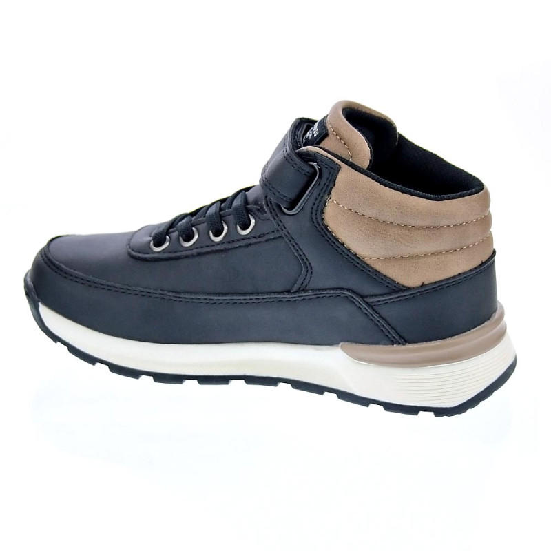 Zapatillas botas Levis zapatos Niño modelo Ascot Negro 