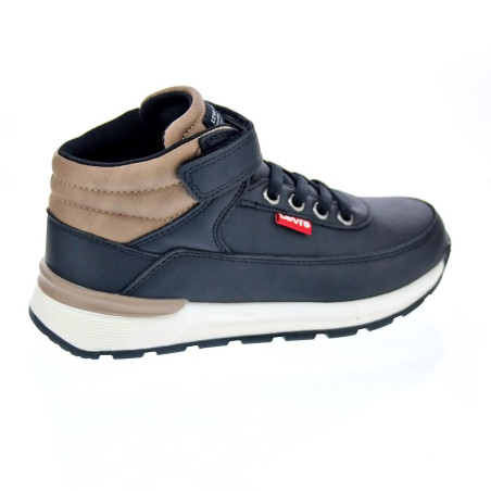 Zapatillas botas Levis zapatos Niño modelo Ascot Negro 