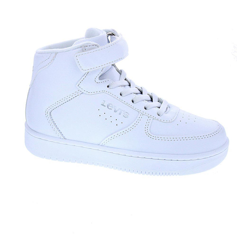 Zapatillas botas Levis zapatos Niño modelo New Union Mid Blanco 