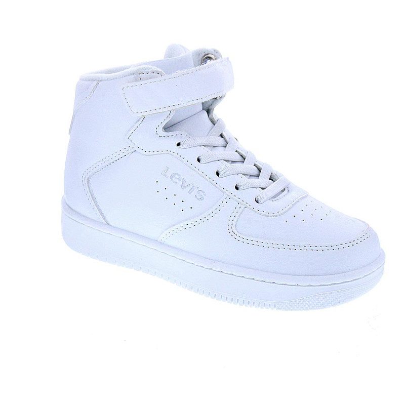 Zapatillas botas Levis zapatos Niño modelo New Union Mid Blanco 