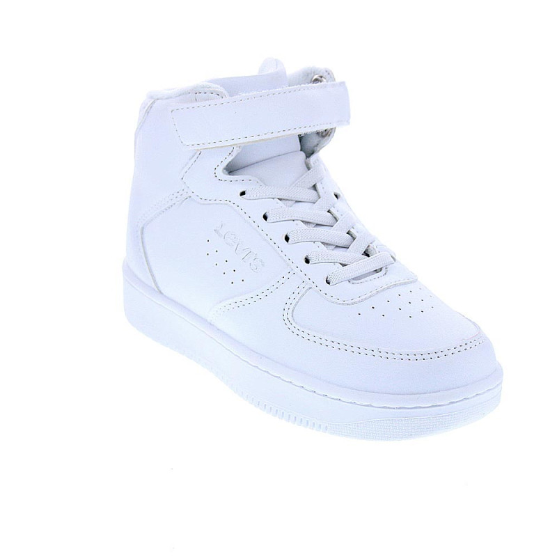 Zapatillas botas Levis zapatos Niño modelo New Union Mid Blanco 