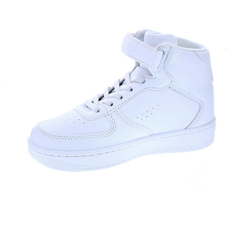 Zapatillas botas Levis zapatos Niño modelo New Union Mid Blanco 