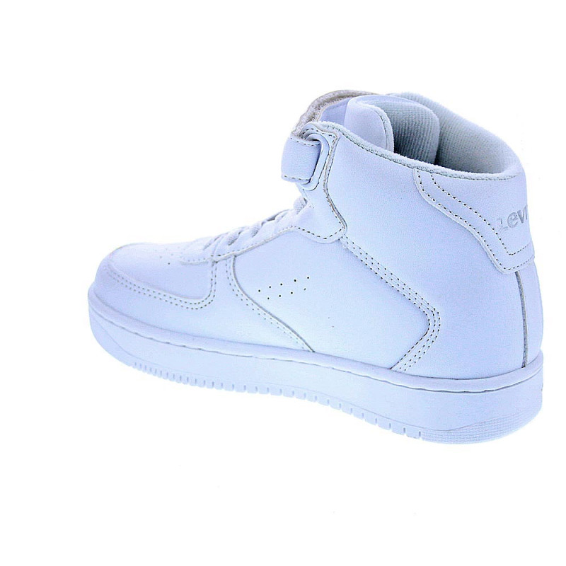 Zapatillas botas Levis zapatos Niño modelo New Union Mid Blanco 
