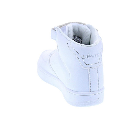 Zapatillas botas Levis zapatos Niño modelo New Union Mid Blanco 