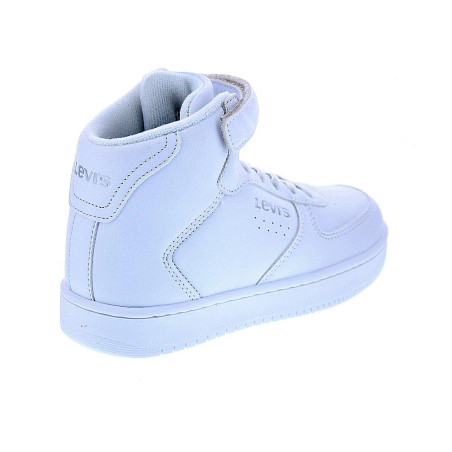 Zapatillas botas Levis zapatos Niño modelo New Union Mid Blanco 
