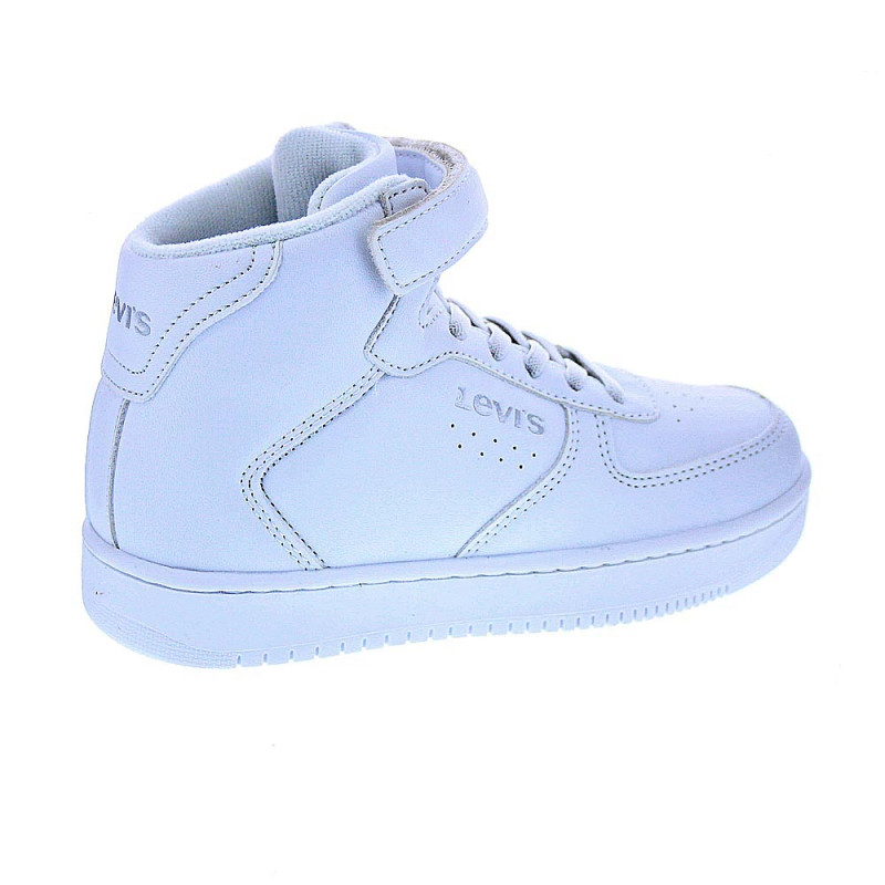 Zapatillas botas Levis zapatos Niño modelo New Union Mid Blanco 