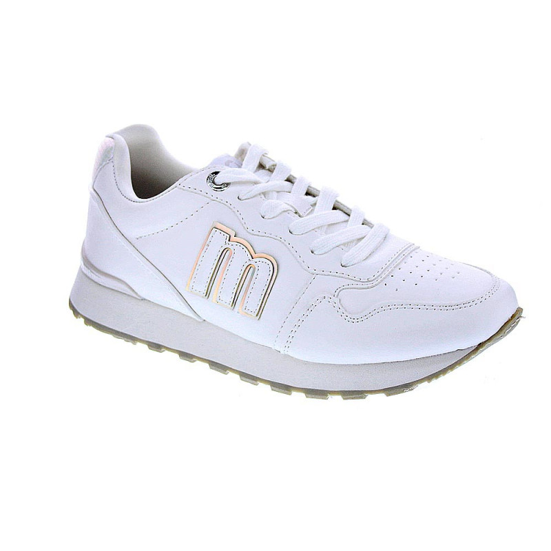Zapatillas Mtng zapatos Mujer modelo Joggo Blanco 