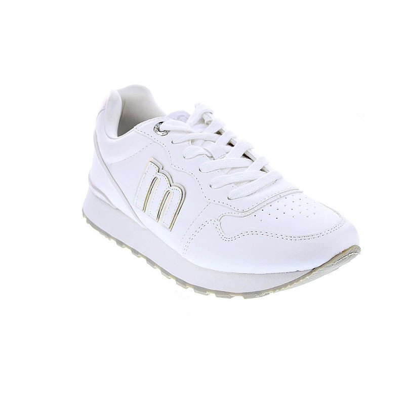 Zapatillas Mtng zapatos Mujer modelo Joggo Blanco 