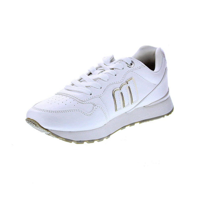 Zapatillas Mtng zapatos Mujer modelo Joggo Blanco 