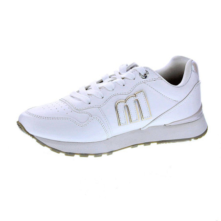 Zapatillas Mtng zapatos Mujer modelo Joggo Blanco 