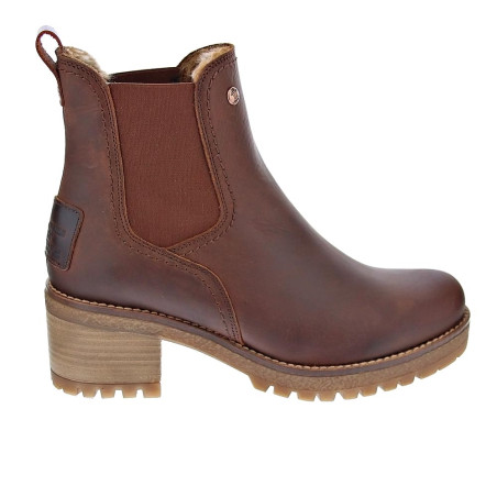 Botines Panama Jack zapatos Mujer modelo Pia B19 Marrón 