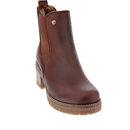 Botines Panama Jack zapatos Mujer modelo Pia B19 Marrón 