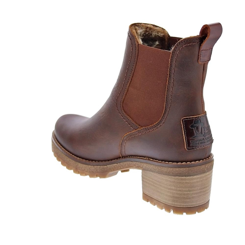 Botines Panama Jack zapatos Mujer modelo Pia B19 Marrón 