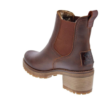 Botines Panama Jack zapatos Mujer modelo Pia B19 Marrón 