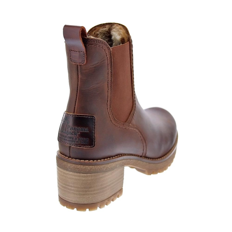 Botines Panama Jack zapatos Mujer modelo Pia B19 Marrón 