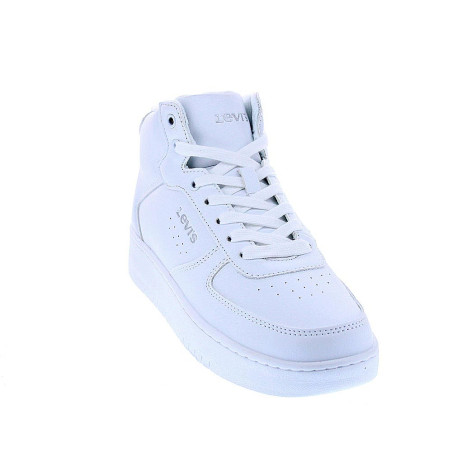 Zapatillas botas Levis zapatos Niño modelo New Union Mid Blanco 