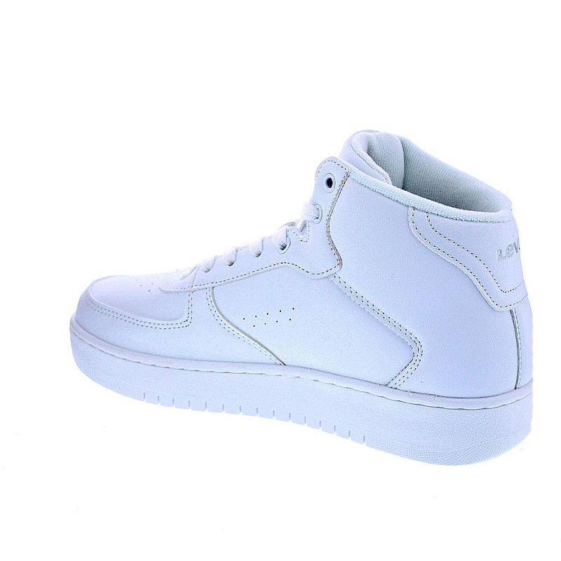 Zapatillas botas Levis zapatos Niño modelo New Union Mid Blanco 