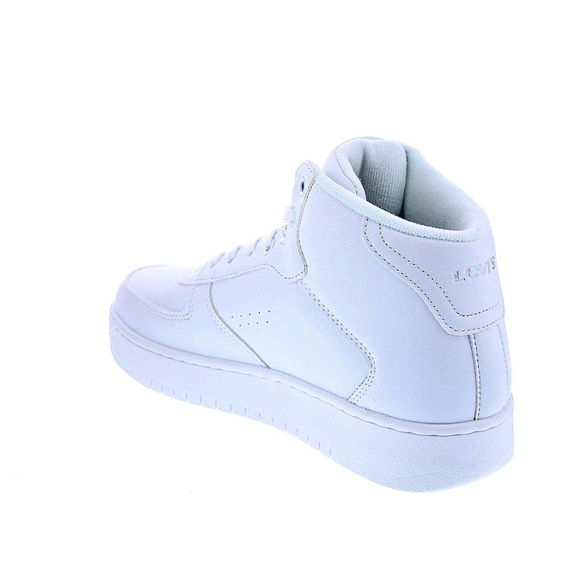 Zapatillas botas Levis zapatos Niño modelo New Union Mid Blanco 