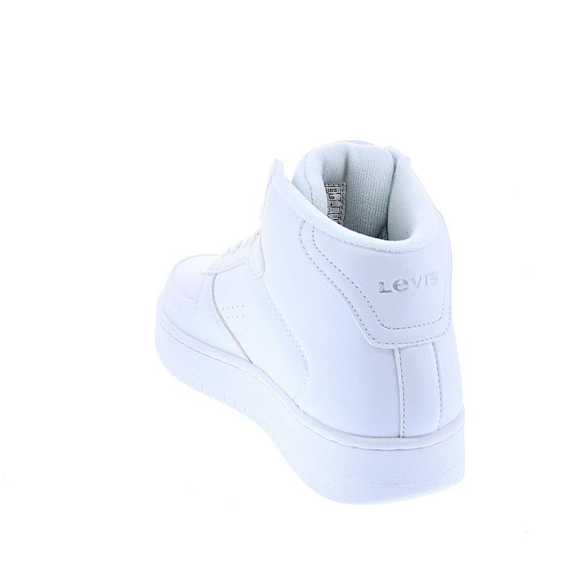 Zapatillas botas Levis zapatos Niño modelo New Union Mid Blanco 