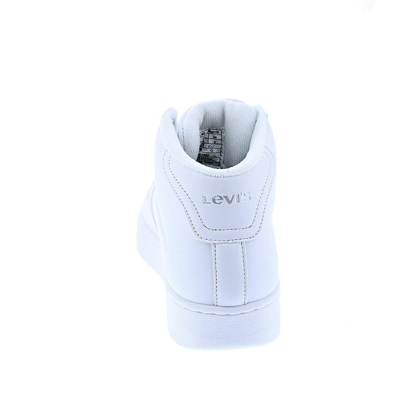 Zapatillas botas Levis zapatos Niño modelo New Union Mid Blanco 