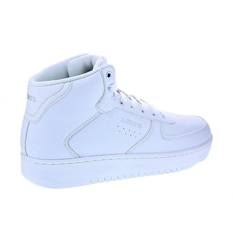 Zapatillas botas Levis zapatos Niño modelo New Union Mid Blanco 