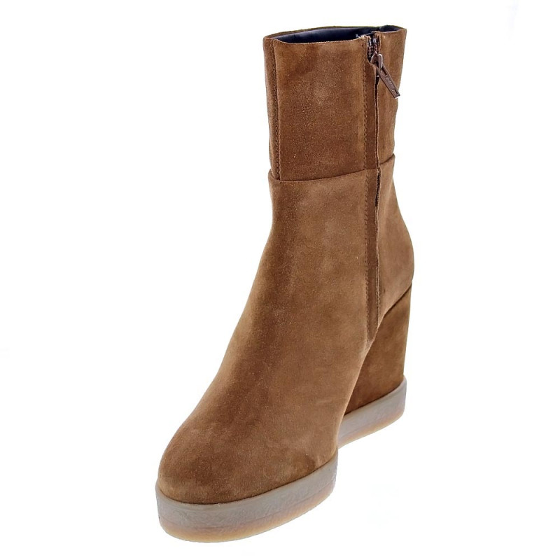 Botines Geox zapatos Mujer modelo Elidea Marrón 