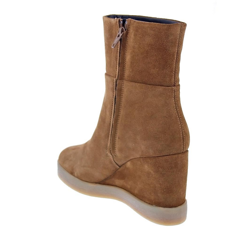 Botines Geox zapatos Mujer modelo Elidea Marrón 