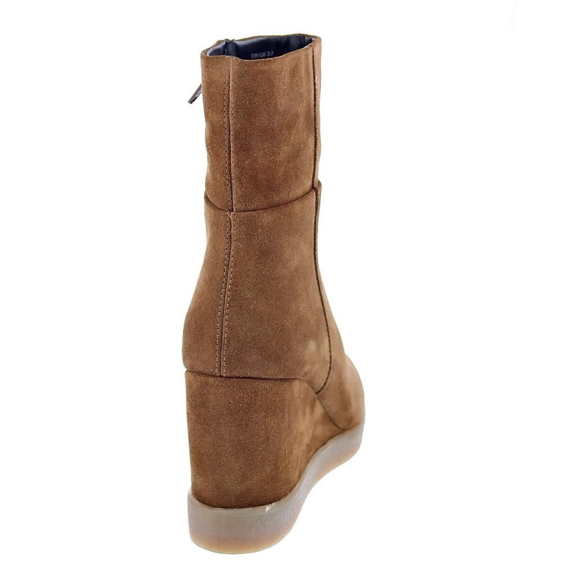 Botines Geox zapatos Mujer modelo Elidea Marrón 