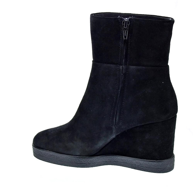 Botines Geox zapatos Mujer modelo Elidea Negro 