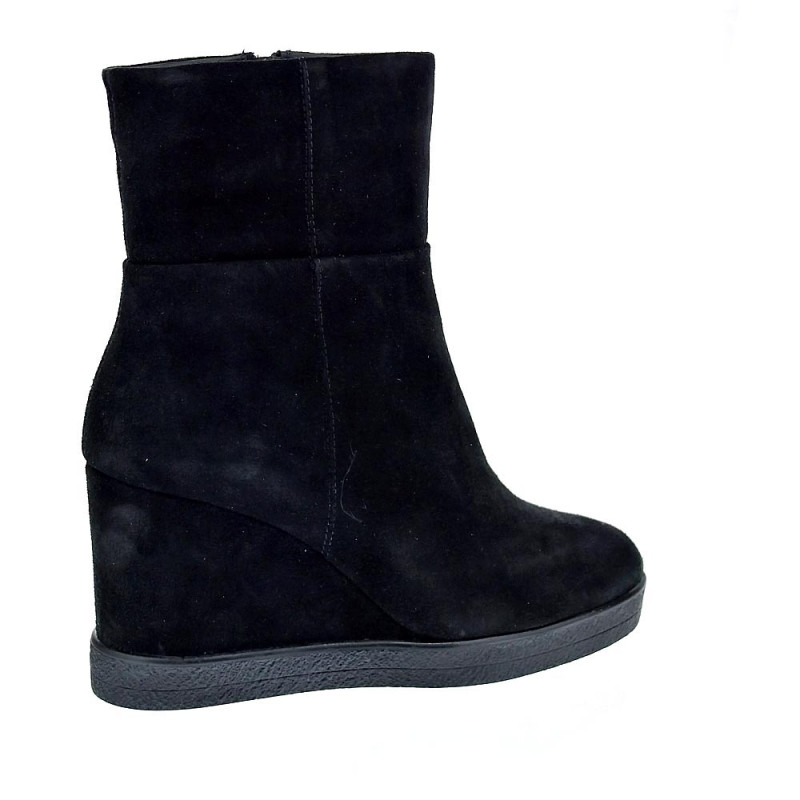 Botines Geox zapatos Mujer modelo Elidea Negro 