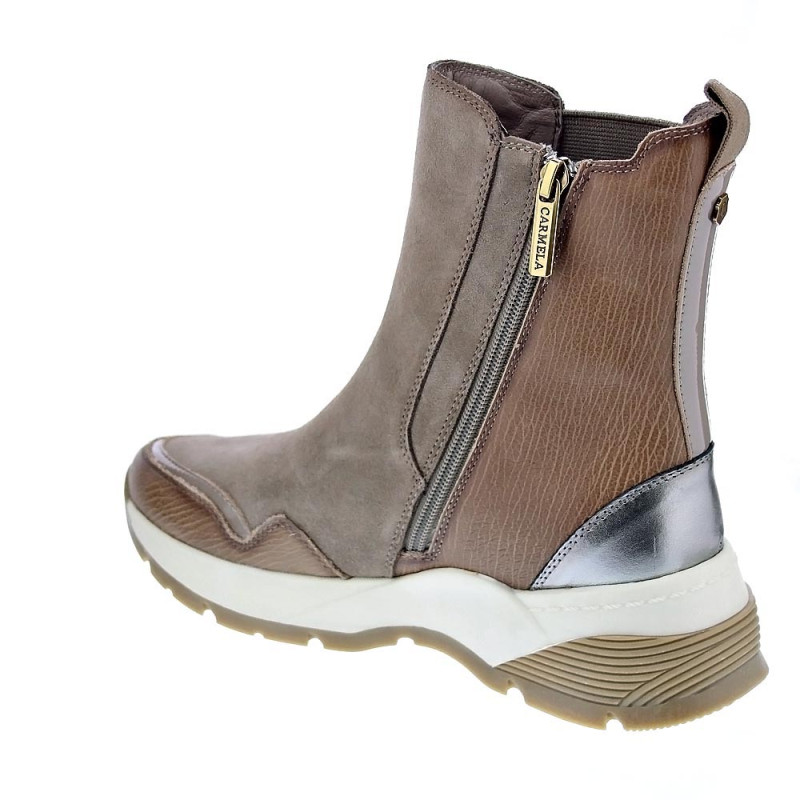 Botines Carmela zapatos Mujer modelo 16117003 Beige 