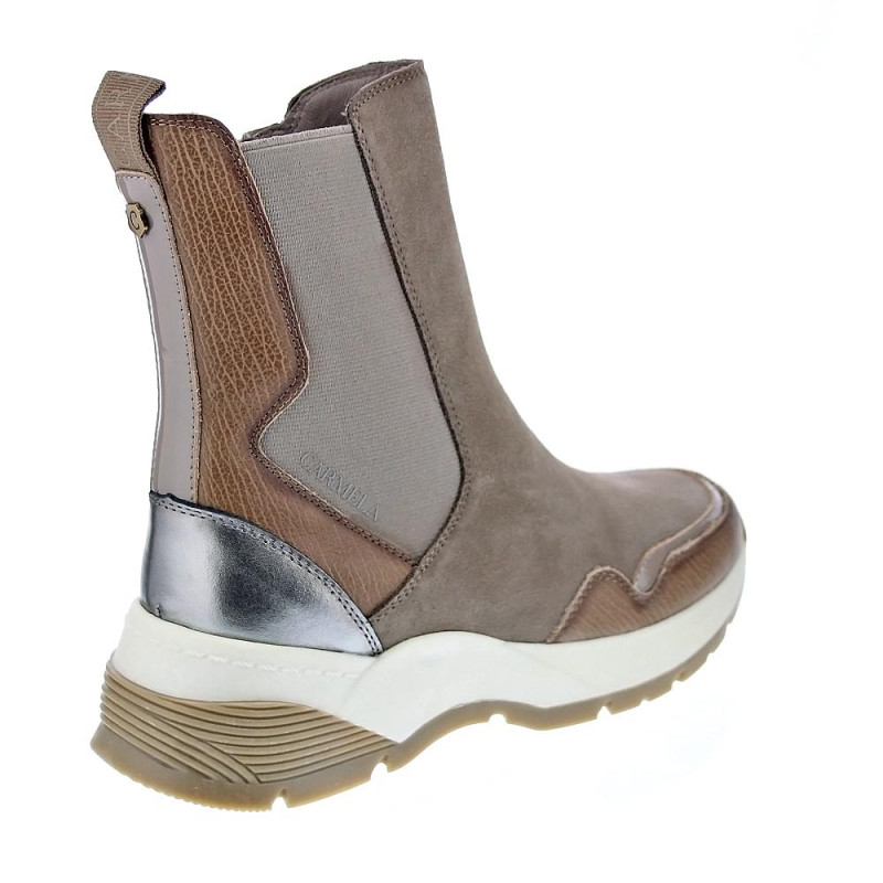 Botines Carmela zapatos Mujer modelo 16117003 Beige 
