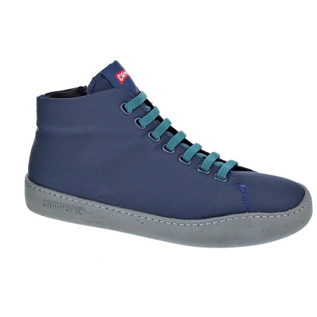 Botines Camper zapatos Hombre modelo Peu Azul Cremallera