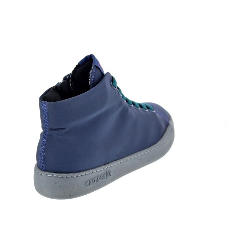 Botines Camper zapatos Hombre modelo Peu Azul Cremallera