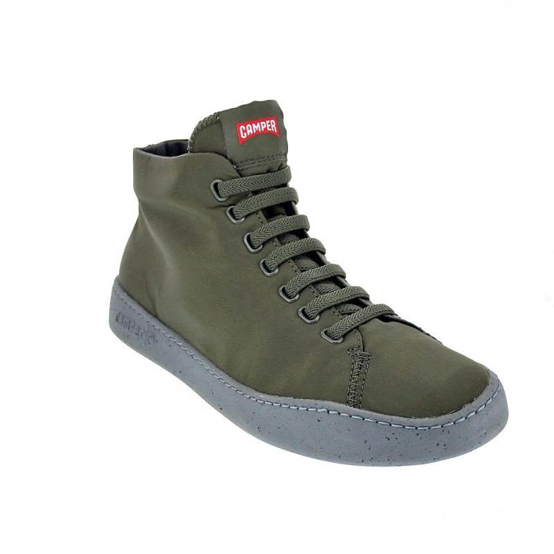 Botines Camper zapatos Hombre modelo Peu Verde Cremallera