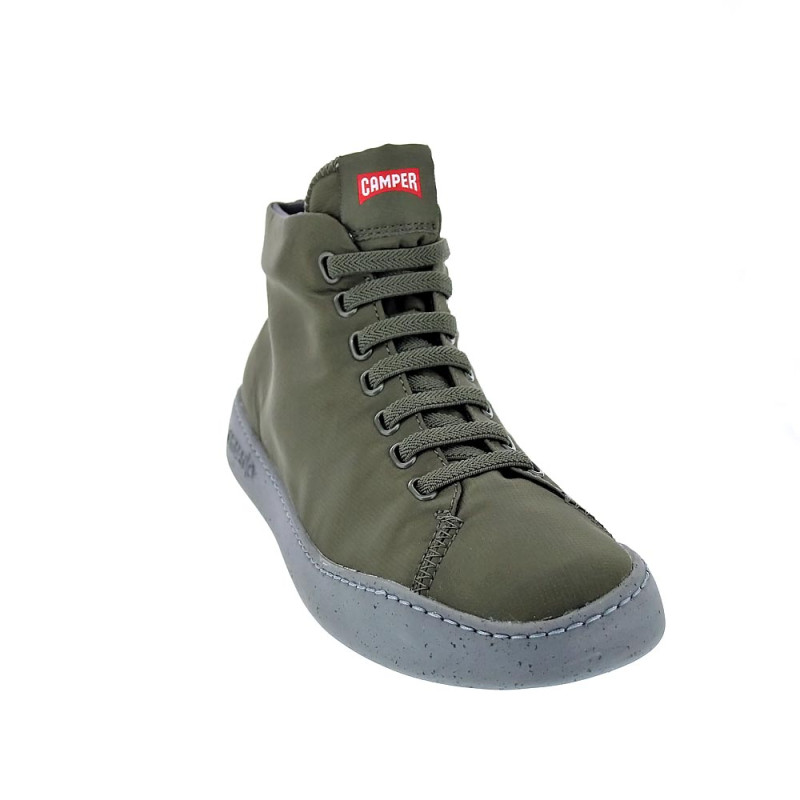Botines Camper zapatos Hombre modelo Peu Verde Cremallera