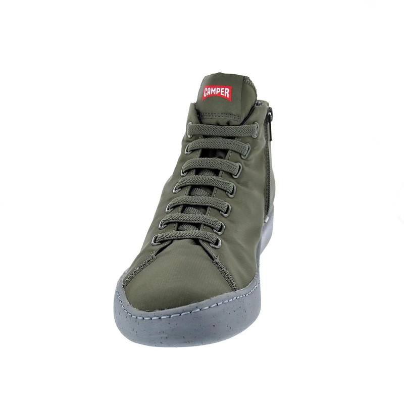 Botines Camper zapatos Hombre modelo Peu Verde Cremallera