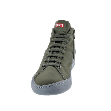 Botines Camper zapatos Hombre modelo Peu Verde Cremallera