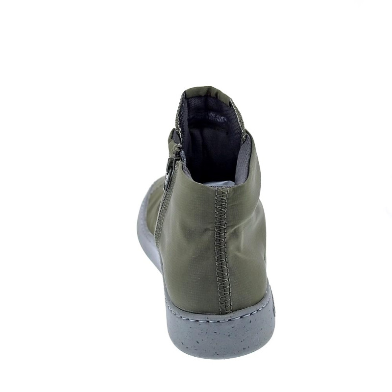 Botines Camper zapatos Hombre modelo Peu Verde Cremallera