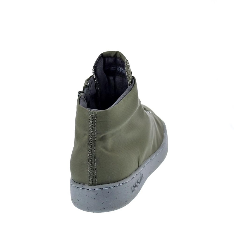 Botines Camper zapatos Hombre modelo Peu Verde Cremallera