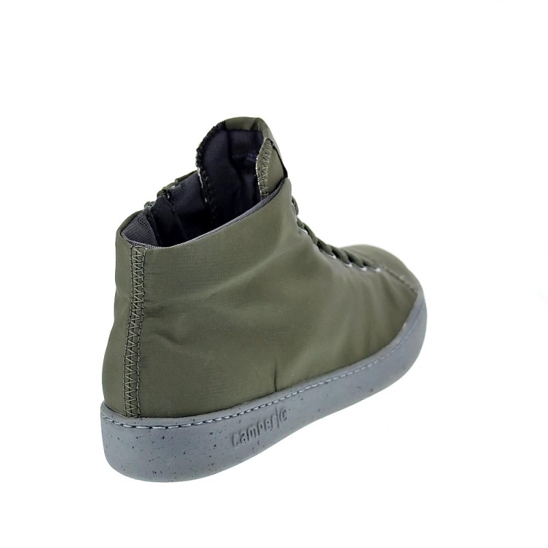 Botines Camper zapatos Hombre modelo Peu Verde Cremallera