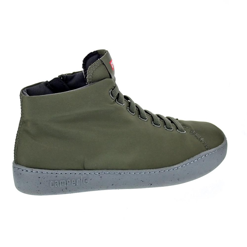 Botines Camper zapatos Hombre modelo Peu Verde Cremallera