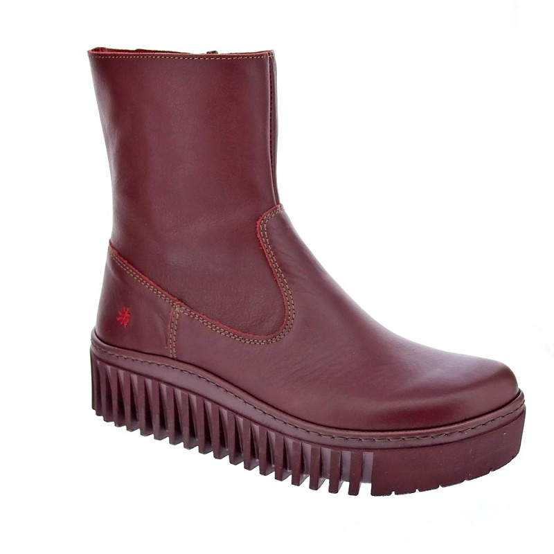 Botines Art Company zapatos Mujer modelo Brighton Rojo 