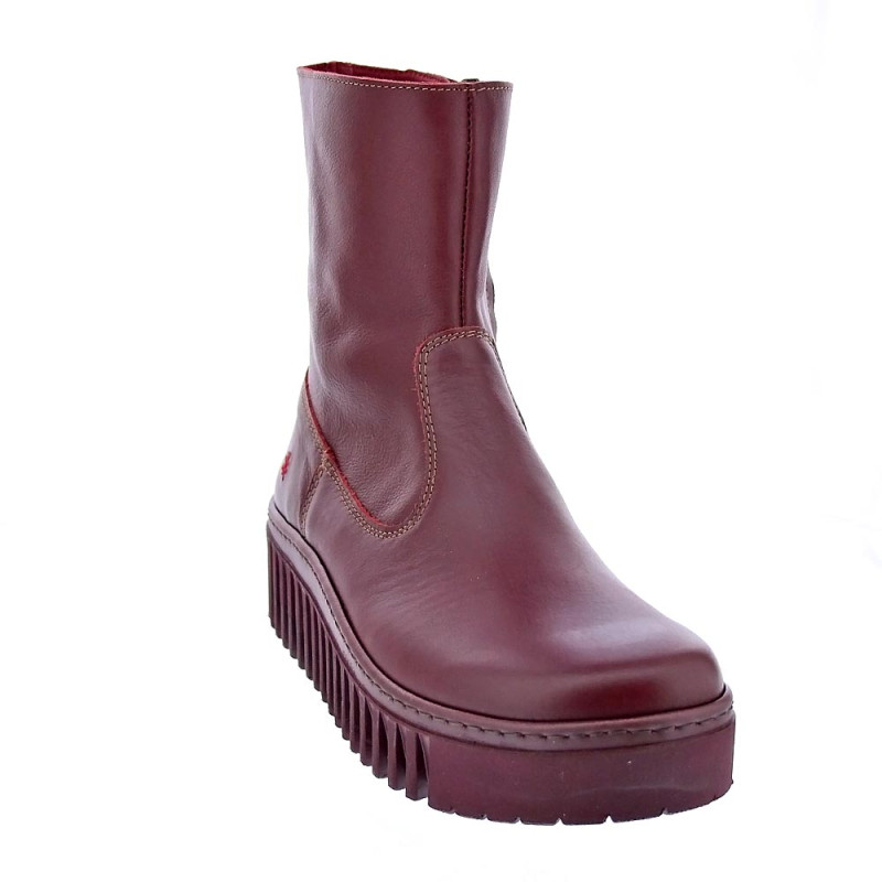 Botines Art Company zapatos Mujer modelo Brighton Rojo 