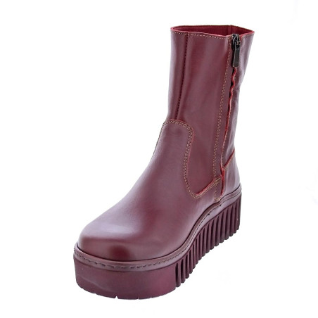 Botines Art Company zapatos Mujer modelo Brighton Rojo 