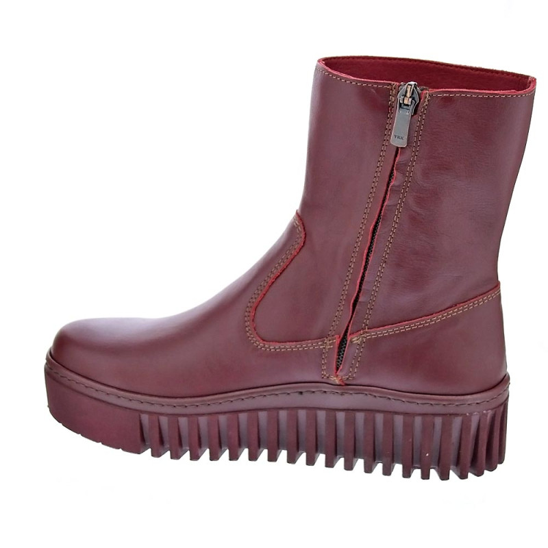 Botines Art Company zapatos Mujer modelo Brighton Rojo 