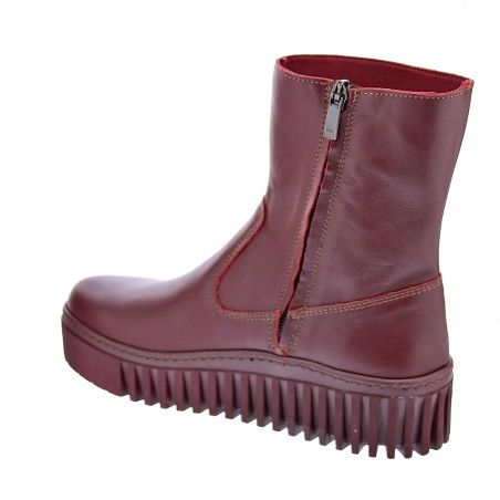 Botines Art Company zapatos Mujer modelo Brighton Rojo 